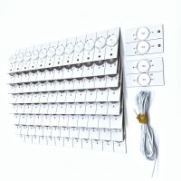 BGD 100PCS 3V SMD โคมไฟ LED ลูกปัด Optical เลนส์กรองสำหรับ32-65นิ้ว TV ซ่อม