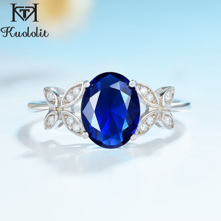 kuololit-925-sterling-silver-rings-for-women-created-blue-sapphire-gemstone-name-ring-wedding-engagement-band-christmas-jewelry