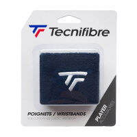 Tecnifibre ผ้ารัดข้อมือแบบสั้น Wristbands 2 Pack | Marine ( 54WRISMARI )