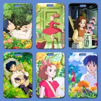 การ์ตูนอะนิเมะกู้ยืม Arrietty DIY นักเรียนโรงเรียนบัตรประจำตัวประชาชนมหาวิทยาลัยปกแข็งพนักงานบัตรประจำตัวประชาชนผู้ถือบัตรทำงานปก ABS