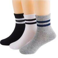 3 Pairs / Lot Boys Socks Spring &amp; Autumn Stripe High Quality Cotton Brand Student Kids Socks 3-15 Year Children Socks