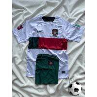 ชุดบอลทีมชาติ Portugal (White 2) เสื้อบอลและกางเกงบอลผู้ชาย ปี 2022-2023 ใหม่ล่าสุด