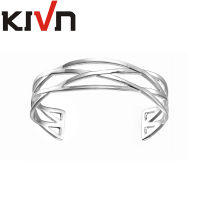 KIVN fashion Jewelry Gorgeous Celtic knot Plain Smooth Bangle Cuff Bracelets for Women Mothers Day Birthday Christmas Gifts