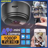 【จัดส่งรวดเร็ว】กล้องวงจรปิดไร้สาย A9 MINIกล้องวงจรปิดแบบหลอดไฟ HD 1080P เชื่อมต่อกับโทรศัพท์มือถือด้วยเสียง 360° พาโนรามากล้องรักษาความปลอดภัย IP Baby Monitor กล้อง Wifi ไร้สายพร้อมการ์ด SD Abssing