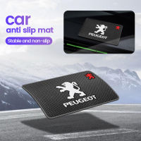 รถ Anti-Slip Mat Dashboard ผู้ถือโทรศัพท์ Anti-Skid Pad เสื่อกันลื่นสำหรับ Peugeot 308 408 508 RCZ 208 3008 2008 206 207 307 4007