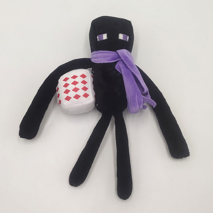 ของขวัญตุ๊กตาหนานุ่ม-minecraft-ส่งตุ๊กตาผ้ากำมะหยี่ของเล่นยัดใส้แบบนุ่มมังกร-ender-creeper-enderman-สำหรับแฟนๆ