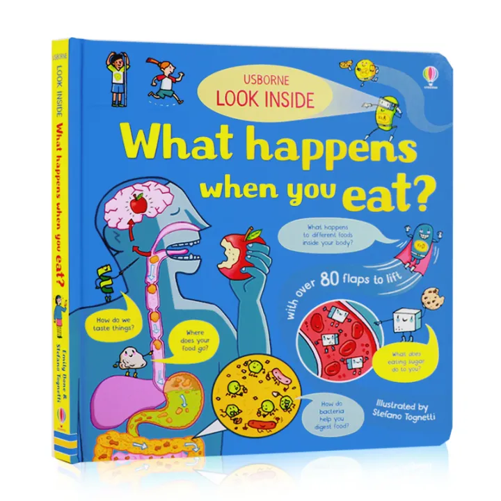 Usborne Look Inside What Happens When You Eat? Children's Popular