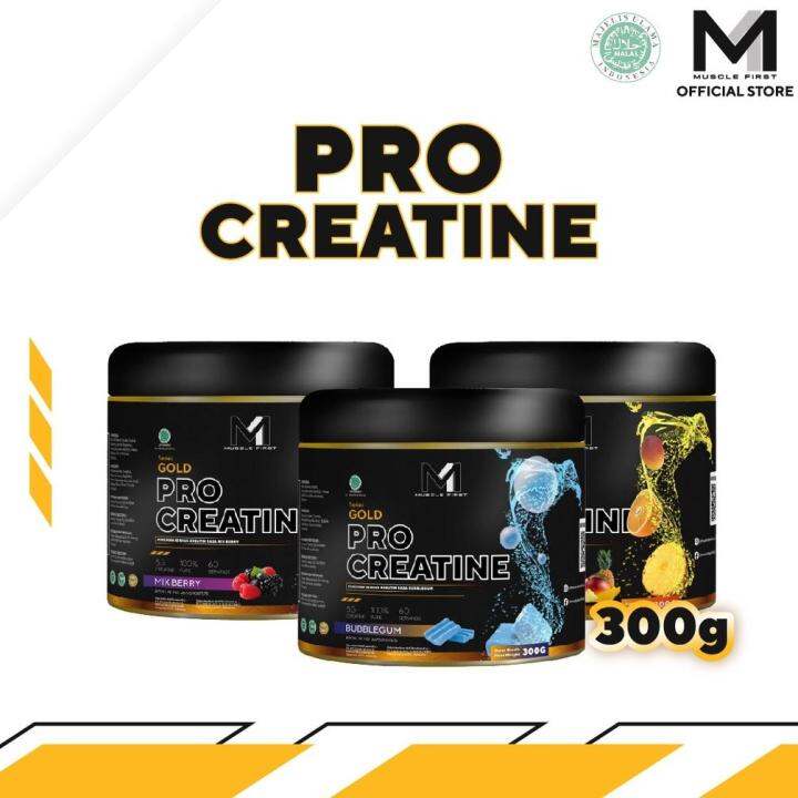 Muscle First Pro Gold Creatine 300gr | Lazada Indonesia