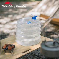 Naturehike ภาชนะบรรจุน้ำสำหรับกลางแจ้งถังน้ำพับได้ขนาด10L แบบขวดน้ำแบบพับเก็บได้กระเป๋าใส่เครื่องมือเครื่องดื่มสำหรับตั้งแคมป์ถุงน้ำ