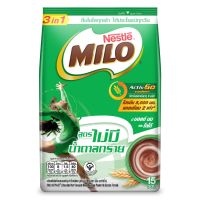 พร้อมจัดส่ง! MILO ไมโล เครื่องดื่มช็อคโกแลตมอลต์ปรุงสำเร็จชนิดผง สูตรไม่มีน้ำตาลทราย 25 กรัม 15 ซอง สินค้าใหม่ สด พร้อมจัดส่ง มีเก็บเงินปลายทาง