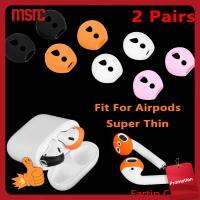 MSRC 2 Pairs เมมโมรี่เจล กันลื่น อ่อนนุ่ม Ultra Thin เคสซิลิโคน เคล็ดลับหูฟัง การแยกเสียงรบกวน จุกหูฟังสำรอง