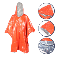 Survival Blanket เสื้อกันฝนฉุกเฉิน เสื้อโค้ท ผ้าห่ม Poncho Men Ponchos Raincoats-SDFU STORE