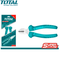 TOTAL คีมตัดปากเฉียง ขนาด 6 นิ้ว (160 มม.) รุ่น Super Select รุ่น THT130612 ( Diagonal Cutting Plier ) คีมปากตัด