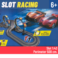 Slot Racing รางรถแข่งแม่เหล็ก รางคู่ รางรถของเล่น พร้อมส่ง