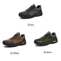 (Hiking Shoes)รองเท้าเดินป่า ระบายอากาศ กันลื่น ทนต่อการสึกหรอ รองเท้าผู้ชายSC5525