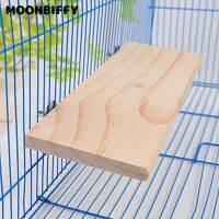 Wood Stand Platform Pet Bird Toys Parrot Rack Hamster Perches Paw Clean Cage Board Accessories for Gerbils Mice Wood Toys