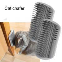 Pet Brush Comb Scratch Bristles Arch Massager Self Grooming Cat Scratcher Groomer Corner Rubbing Hair Massage Brush Cat Toy Brushes  Combs