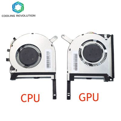 DXDFF 4PIN พัดลมระบายความร้อนแล็ปท็อป CPU สำหรับ ASUS FX705 FX705G FX705GM FX86SM