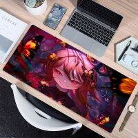 Game Genshin Impact Art การพิมพ์ HD XXL Mouse Pad อุปกรณ์เครื่องเกมคอนโซล แผ่นรองโต๊ะหนังสือขนาดใหญ่ยอดนิยม คีย์บอร์ดล็อคขอบคอมพิวเตอร์ แผ่นรองลื่นไถล