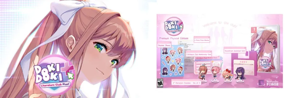  Doki Doki Literature Club Plus! Premium Physical Edition –  Nintendo Switch : Crescent Marketing Inc: Everything Else