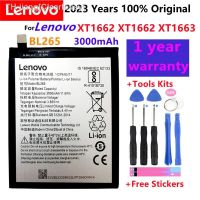 Original BL265 3000mAh battery for Lenovo XT1662 For Motorola MOTO M XT1662 XT1663 Mobile Phone Battery Gift Tools Stickers new brend Clearlovey