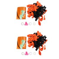 220 PCS Basketball Theme Arch Kit Black Orange Balloons for Basketball Sports Theme Decor Party Supplies