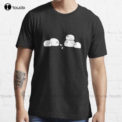 Dango Daikazoku - White Trending T-Shirt Mens Beach&nbsp;Shirts Custom Aldult Teen Unisex Digital Printing Tee Shirts Xs-5Xl Unisex