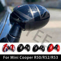 AFor Mini Cooper R50 R52 R53ขวาและซ้ายพวงมาลัยรถจัดแต่งทรงผมยูเนี่ยนแจ็คประตูกระจกมองหลังครอบคลุมรถท่อง StickersM