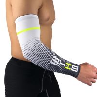 Cool Men Sport Cycling Running Bicycle UV Sun Protection Cuff Cover Protective Arm Sleeve Bike Arm Warmers Sleeves Sleeves