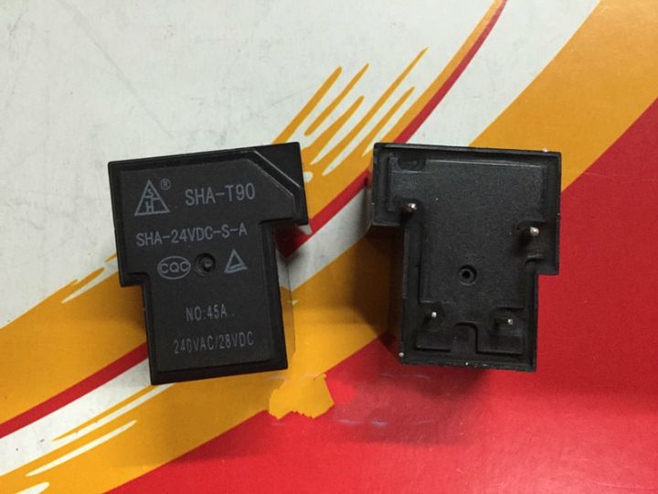 Special Offers SHA-T90 SHA-24VDC-S-A Relay 4 Pin Normally Open Large Current 45A Welding Machine