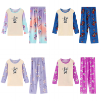 Baby Boy Pajamas Korean Style Long Sleeve Pijamas Unisex Kids Pajamas Summer Pajama Nighties Sleepwear Pajamas Overalls