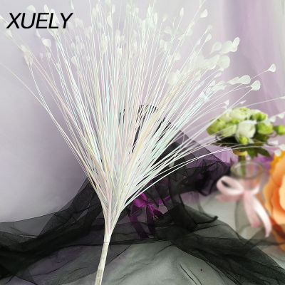 【cw】12040 Heads Pea Grass Artificial Plants Pampas Grass Reed Flower Arrangement Home Bedroom Wedding Decorations Fake Flowers ！