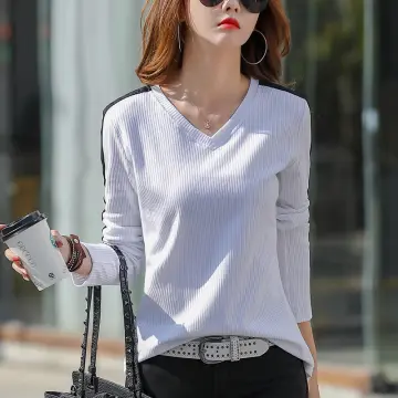 Basic Tee Women Long Sleeve - Best Price in Singapore - Feb 2024