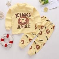 Ready Stock Fashion Long Sleeve Pyjamas Pants Kids Clothing Boy Sleep Wear Set