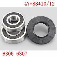 Limited Time Discounts For Midea Little Swan Drum Washing Machine Water Seal（47*88*10/12）+Bearings 2 Pcs（6306 6307）Oil Seal Sealing Ring Parts