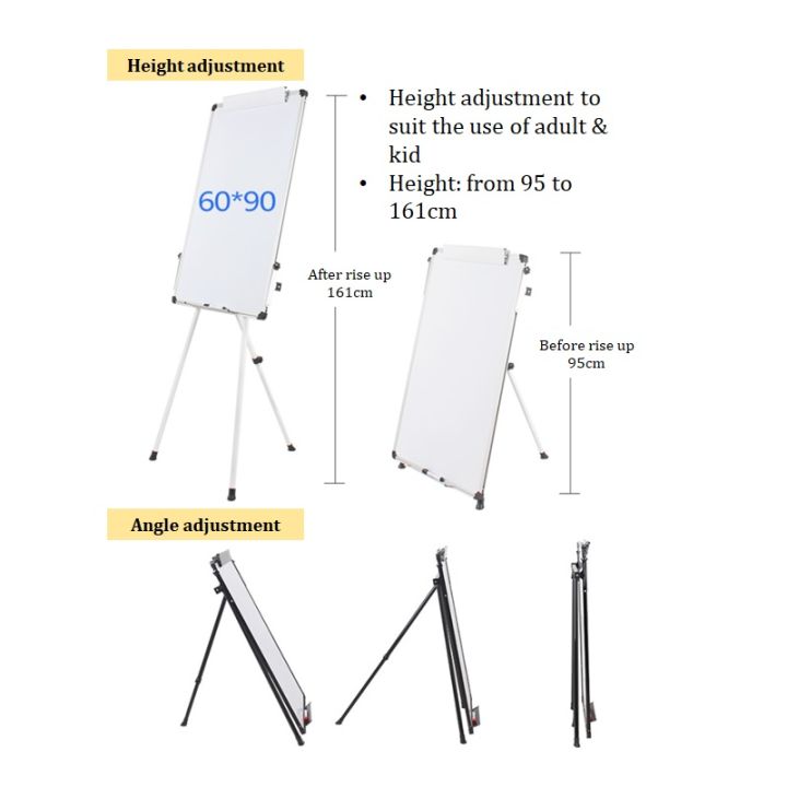 กระดานฟลิปชาร์ท-กระดานไวท์บอร์ด-3-ขา-mountain-lt-650-65x100cm-กระดาน-กระดานขาตั้ง-whiteboard-flipchart