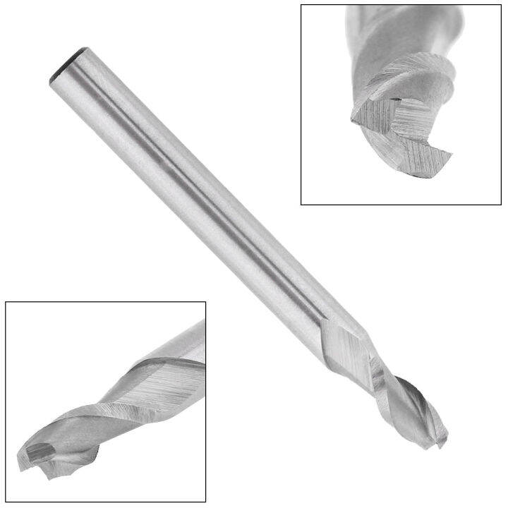 5mm HSS End Mill Cutter with Super Hard Straight Shank for CNC Mold