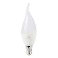 ?ขายดี!! หลอดไฟ LED HI-TEK หลอดจำปา OPERA 6 วัตต์ WARMWHITE E14 สีเหลืองนวล หลอดไฟ LED LED LAMP HI-TEK CHAMPA OPERA 6W WARM