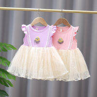 Summer Baby Vest Dress Princess 2022