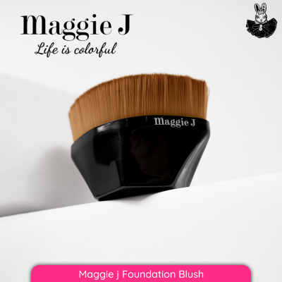 Maggie j แปรงเกลี่ยรองพื้น แปรงทารองพื้น ขนาดพกพา #MG019 Maggie j Foundation Blush