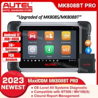 Autel MaxiCOM MK808BT PRO Car Diagnostic Tools OBD2 Automotive Scanner 38 Services Bi-Directional Scan Tool PK MK808 S MK808BT