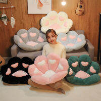 2 ขนาด Kawaii ตุ๊กตาหมี Paw Mat สัตว์น่ารักหมีแมวหมอนเท้า Heart Plush Cushion ยัดไส้ของเล่นนุ่มสำหรับของขวัญตกแต่งบ้าน-rangse22