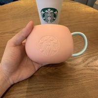 Starbuck Pink Pig Cup คลาสสิกน่ารัก12Oz Piglet Family Shape แก้วเซรามิคถ้วยกาแฟถ้วยดื่มมูลค่าสูงน่ารักสีชมพูสาว Cup