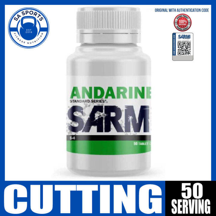 Sarms S4 (50 Tablets) SHREDDED RIPPED / Cutting / SA Sports Nutrition
