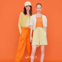 利 ทันที 45.- พิมพ์ ""with.it.store  - TPW1127 คาดิแกนนิตวิทอิท with it cardigan