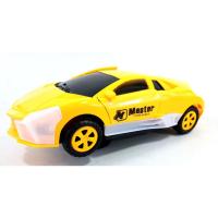 One Price Toys - Racing Car- ของเล่นชุดรถแข่งหรรษา เคลื่อนไหวได้ หมุนได้ 360องศา มีเสียง มีไฟ ประตูเปิดได้ เพื่อสร้างความอยากรู้อยากเห็นจากเสียงและไฟ และเพิ่มพัฒนาการด้านสมอง - สีเหลือง