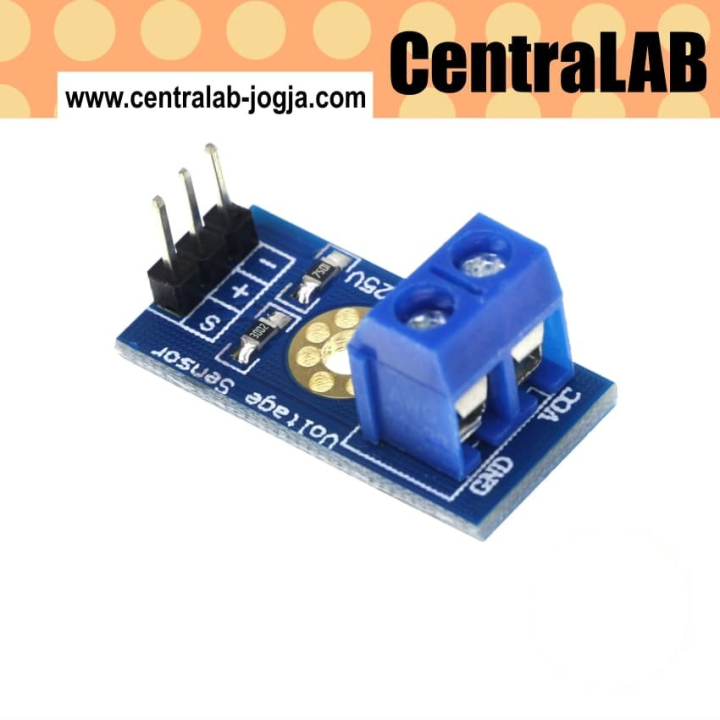 DC 25V Arduino Voltage Sensor Module Diy Kit sensor voltase tegangan ...