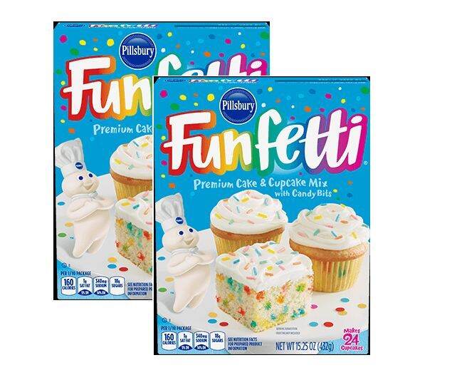 Pillsbury Funfetti Premium Cake And Cupcake Mix With Candy Bits | Lazada PH