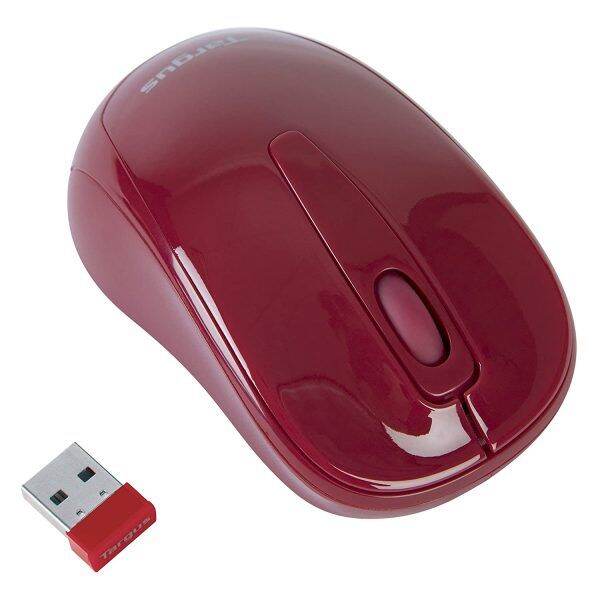 targus-w600-wireless-optical-mouse-red-สีแดง-เม้าส์ไร้สาย-ของแท้-ประกันศูนย์-3ปี