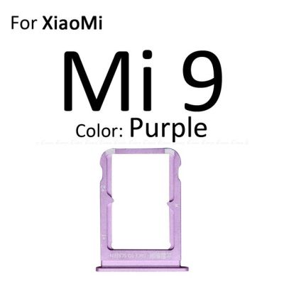 【❖New Hot❖】 anlei3 ที่ใส่ซิมการ์ดช่องเสียบถาดเครื่องอ่านช่องเสียบการ์ดขั้วต่อ Adapter Micro Sd สำหรับอะไหล่ Xiaomi Mi 9T 9 Lite Se